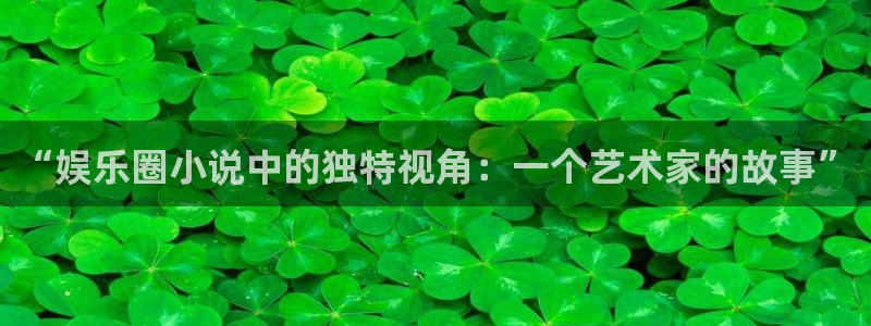 辉达平台体育代理：“娱乐圈小说中的独特视角：一个艺术家的故事”