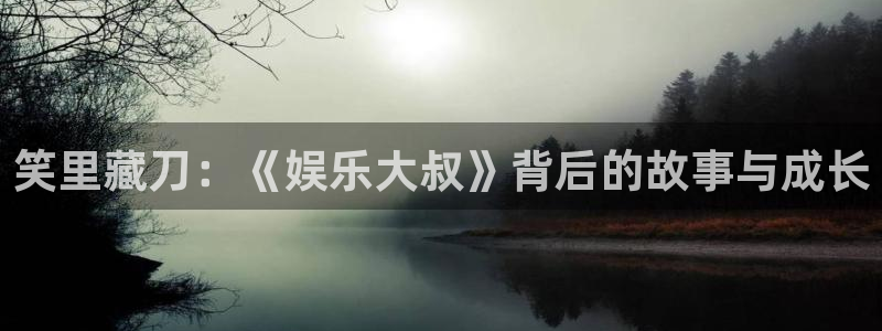 辉达平台体育网页版入口：笑里藏刀：《娱乐大叔》背后的故事与成长