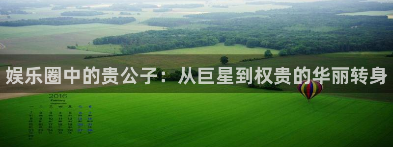 南宫辉达平台：娱乐圈中的贵公子：从巨星到权贵的华丽转身
